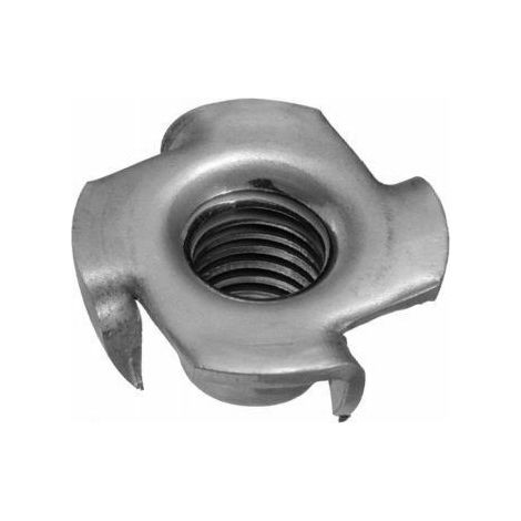 Ecrou à enfoncer (à griffes) inox (1/2)