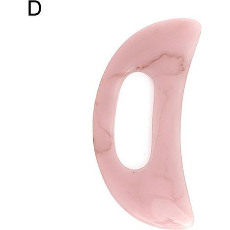 Outil de massage corporel en résine Cujmh Gua Sha portable pour la relaxation musculaire profonde des tissus profonds (1/4)