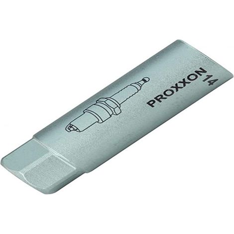 PROXXON 2223553 - Vaso bujía 3/8" 14 mm hex y bi-hex