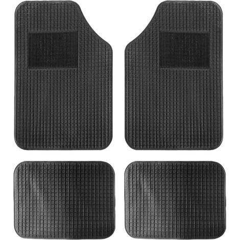 Tapis de Sol de Voiture Toutes Saisons – Housse de Tapis Automobile imperméable – Design Convexe tridimensionnel intégré – Accessoires d'intérieur Automobiles pour la Plupart des véhicules (1/5)