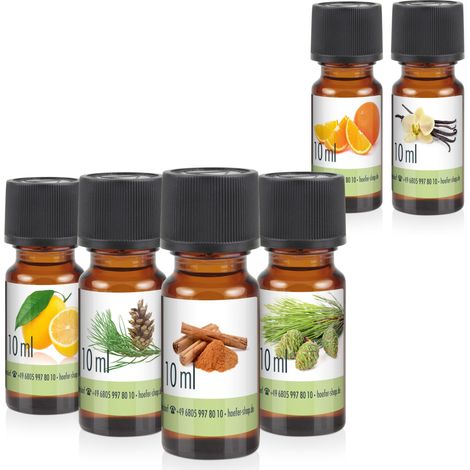 Duftöl-Set Nr. 10 mit 6 Duftnoten