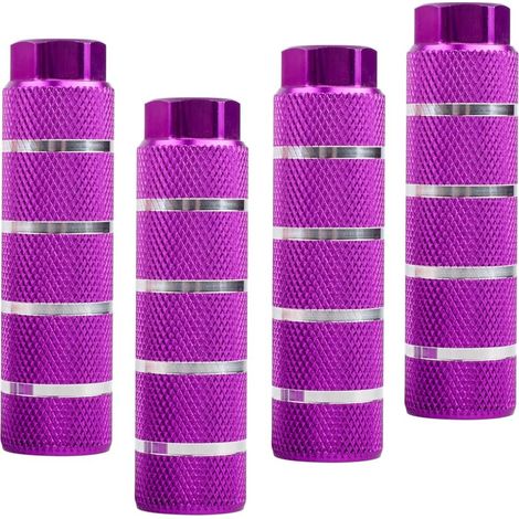 Lot de 2 Chevilles pour vélo, Alliage d'aluminium, Anti-glissement, 10mm, Pour et VTT (1/4)