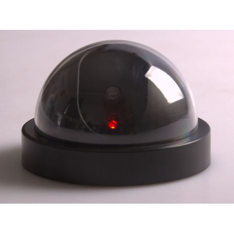Sicherheitskamera-Attrappe mit rotem LED Dummy Fake Kamera keine Verdrahtung (1/2)