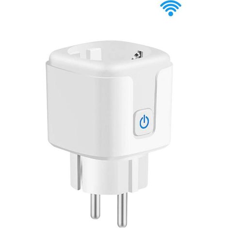 1 Prise intelligente WiFi, 20A, commande vocale Alexa, minuterie programmable, compteur énergie, maison (1/5)