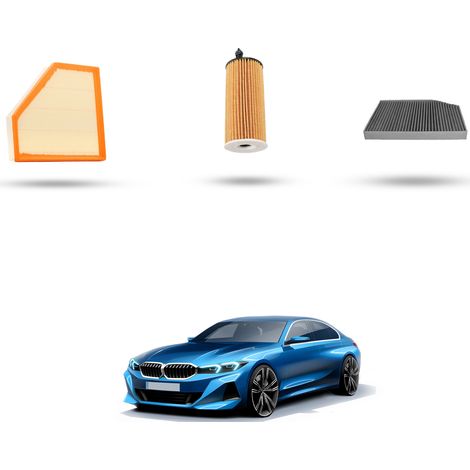 Kit Tagliando 3 filtri compatibile con BMW Serie 3 (G20, G21,G80) 320e 150kw dal 2020 (1/4)