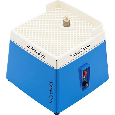 Machine à meuler le verre, Outil électrique, Alimentation en eau automatique, Bleu (1/2)