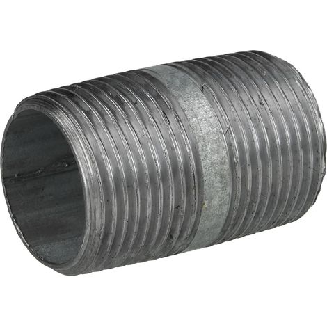 Nipple double galvanisé 1'' x 50 mm