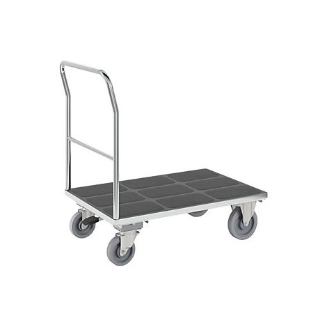 eurokraft pro  Carrello a pianale  impugnatura tubolare  con (1/3)