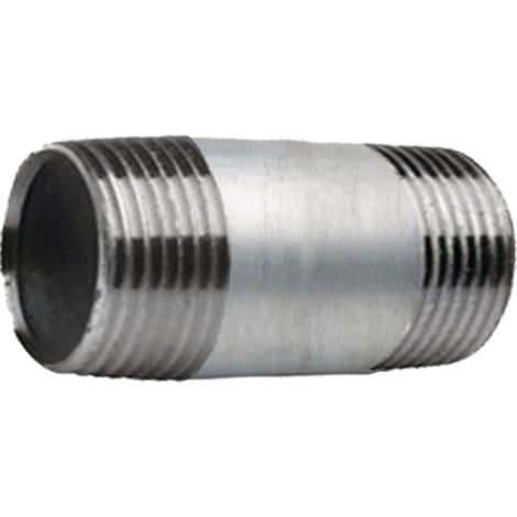 Raccord de tuyau galvanisé 1 1/2 pouce 80 mm