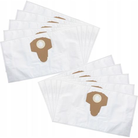 Sacs pour aspirateur Parkside PNTS PWD PWS, lot de 10 (1/3)