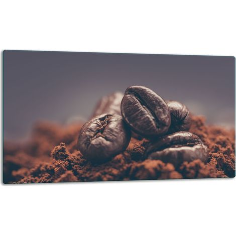 Glasschneidebrett 52x30 Kaffee (1/5)