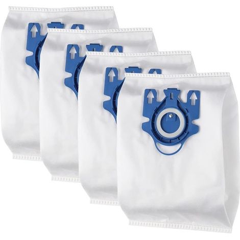 Sacs pour aspirateur Miele Hoover, compatibles avec les modèles Miele Classic C1, Complete C2 et C3, S400, S600, S800, S2, S5 et S8 (lot de 4). Capacité d'aspiration optimisée grâce à la technologie 3 (1/5)