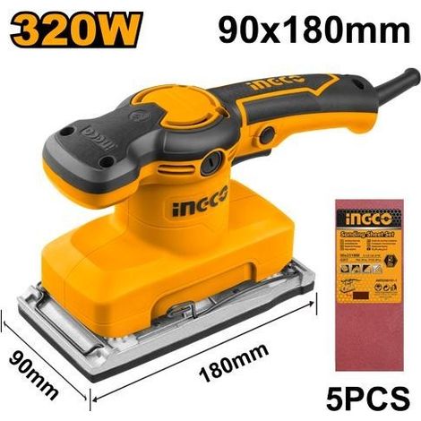 INGCO LIJADORA ORBITAL 3220 W.90180 mm.FS3208