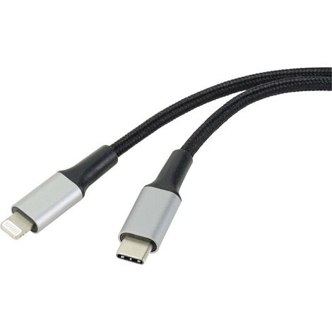 Câble USB-C vers USB-C haute vitesse, 2 m, noir, compatible avec charge rapide PD 100 W, pour smartphones, tablettes et ordinateurs portables