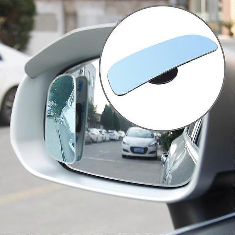 rétroviseurs grand angle pour voiture, vision arrière à 360°, HD, sans cadre, rétroviseurs d'angle mort, accessoire de stationnement auxiliaire grand angle (1/3)