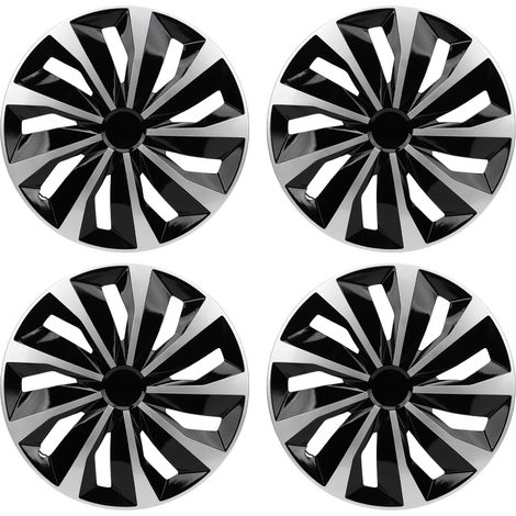 Enjoliveurs de Roue 17 Pouces R17, 4 Pièces Universels Clip sur ABS pour Voiture, Camion et SUV (1/5)