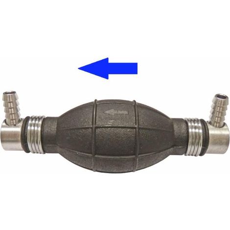 Pompa di adescamento gasolio Ø 8mm con attacchi 90°