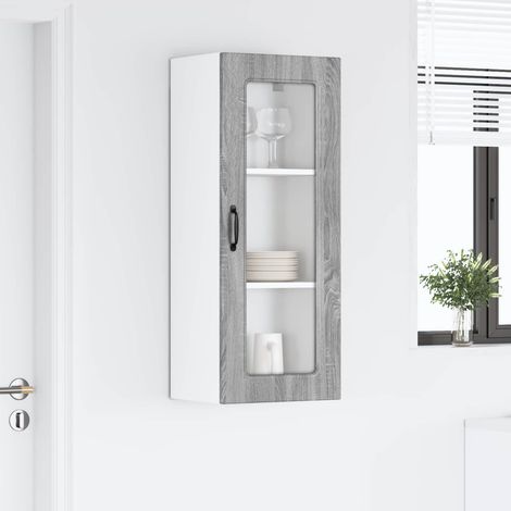 vidaXL Panneau de lave-vaisselle Kalmar Gris Sonoma 40 x 31 x 100 cm (1/5)