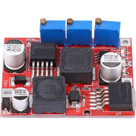 Convertisseur DC-DC automatique 2577, régulateur solaire/éolien, boost/buck tension, module 2A, panneau solaire, éolienne, 12V/24V, stabilisateur de puissance. (1/5)