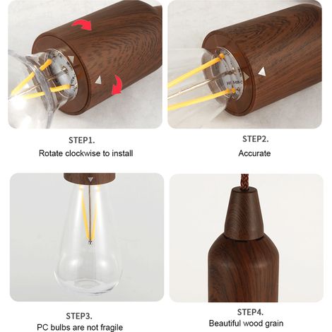 Lanterne suspendue portable à LED, alimentée par piles, pour la décoration intérieure et extérieure en camping. (1/4)