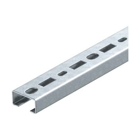 Perfil perforado obo-bettermann cml3518p0150fs ranura 17mm 150cm