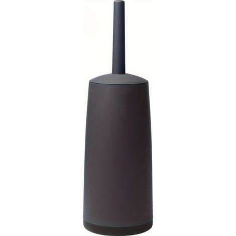 Brosse de toilettes — Style minimaliste japonais moderne, brosse de nettoyage en plastique avec socle (1/4)