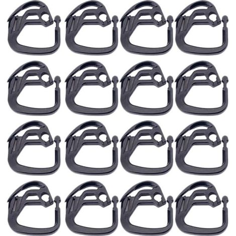 Bardusch Clips De Filet D'Ombre 100 Pièces Crochets De Fixation Robustes Pour Jardin Serre Accessoires De Filet D'Ombrage Extérieur Faciles À Installer (1/5)