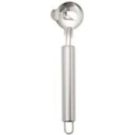 Cucchiaio manuale in acciaio inox per pelare verdure e tagliare la pasta, ideale per diverse attività in cucina - Crezuo (1/4)