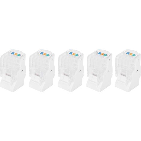 connettori per cavi telefonici, spina telefonica modulare RJ12, moduli telefonici vivavoce a 4 core, informazioni sui componenti elettronici, jack telefonico CAT3 a porta singola