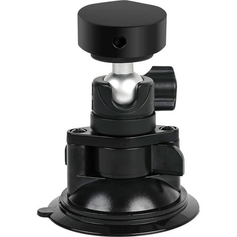 Ortviai Support Ventouse pour Satellite Rectangulaire Mini avec Angle Modulable pour Installation Temporaire sur Rack Toit et Garde-corps