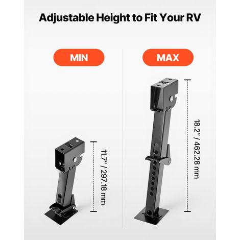 Vérin Stabilisateur Caravane 2PCs Béquille Stabilisatrice pour (1/5)