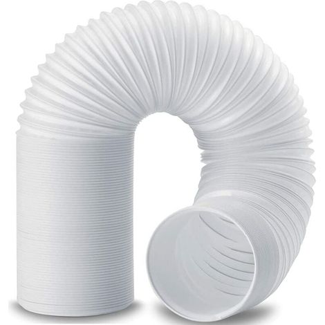 Tuyau Climatiseur Mobile, Diamètre 150mm Tuyau d'Evacuation en PVC Flexible Tube De Ventilation Longueur de 2M Universel Tuyau Kit Pour Climatiseur Mobile Extracteur d'Air Sèche-linge (1/5)