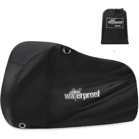 Housse de vélo extérieure imperméable avec trou pour cadenas-AquaForge (1/5)