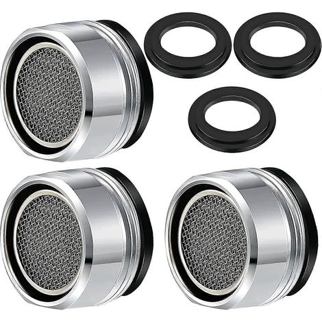 Aérateur de robinet ZK-M24, 3 pièces, filtre, diffuseur, crépine avec joint pour robinet Ki (1/5)