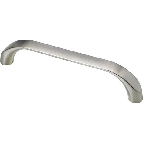 Hettich Möbelgriff  Edelstahl Optik 13,5 x 142 x 26,5 mm - 1 Stück Möbelbeschläge