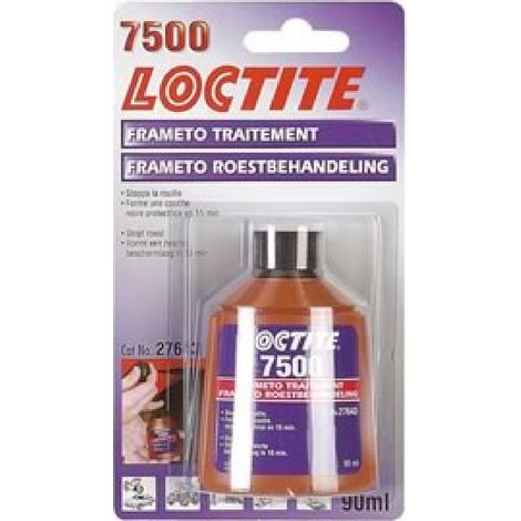Loctite – Convertisseur de rouille 7500 11565 – flacon de 90ml – Protège contre la corrosion – Pour canalisations métalliques (1/3)