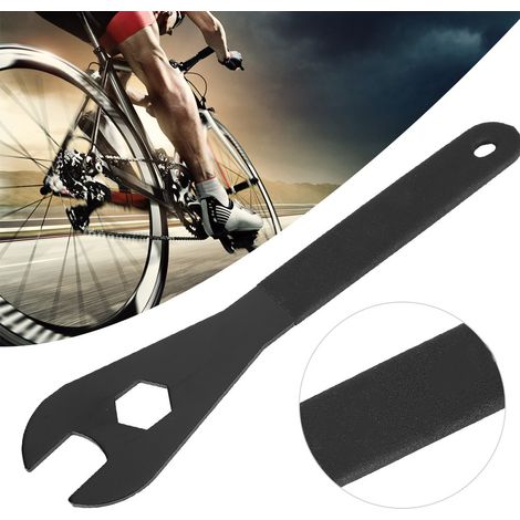 Clé à cône de direction vélo 19mm, outil de réparation pour moyeu et axe de roue