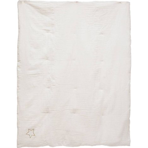 Édredon Pour Enfant Double Gaze En Coton Blanc Atmosphera For Kids