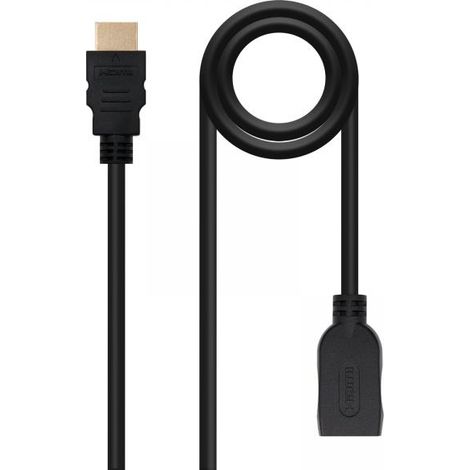 Cavo di prolunga Hdmi 2.0 1m Nanocable 10.15.1011 (1/3)