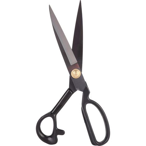 Ciseaux de tailleur professionnels 10 pouces en acier pour coupe de tissu, broderie et vêtements