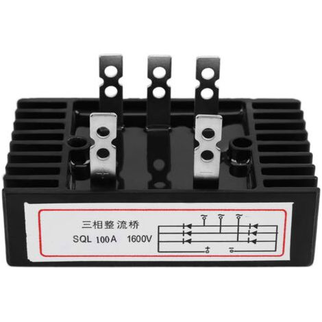 Redresseur triphasé à pont de diodes SQL100A 1600V CA/CC