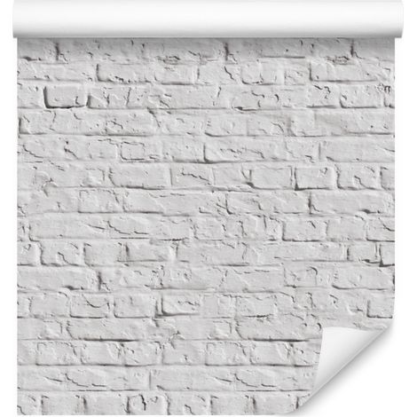 Carta da parati 3D effetto muro di mattoni per soggiorno e camera da letto, 50x1000 cm (1/5)
