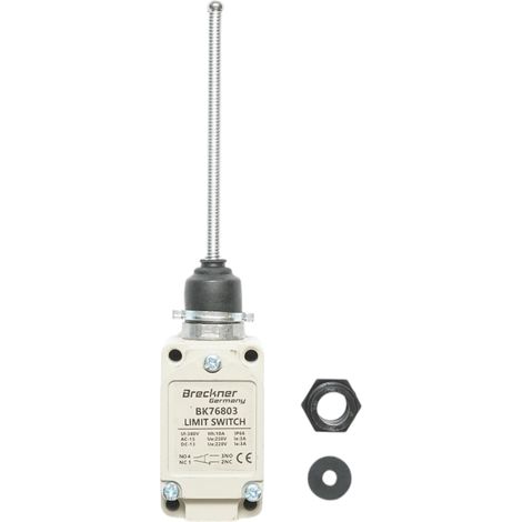 Interruttore di fine corsa con asta a molla – 380V / 1NO + 1NC / IP66 Breckner Germany (1/5)