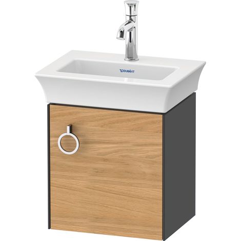 Duravit White Tulip, meuble sous-lavabo suspendu, largeur 384 x