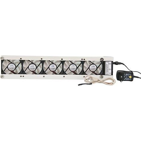 Ventilateur de radiateur G8 360m³/h 22 dB pour radiateur 21/22 jusqu'a 1,6 de long (1/2)