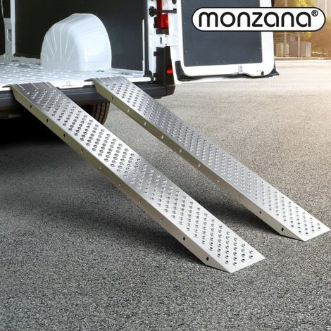 Paire de Rampes de chargement moto 400 kg 160 cm de long (1/5)