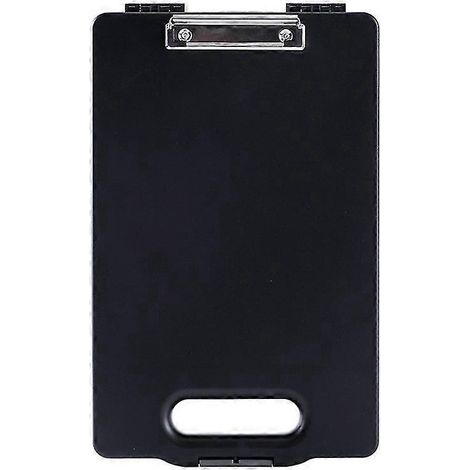 Boîte de rangement en plastique A4 pour documents, porte-documents, porte-documents portable (1/5)