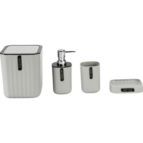 Toilettenartikel Set Tischseifenschale Gurgelbecher