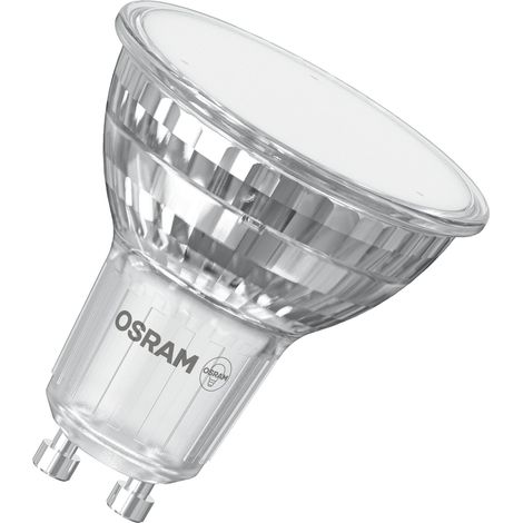 OSRAM Spot LED  Star PAR16 5,6 W 865, 6 500 K lumière du jour, GU10, 120 °, 620 lm, design entièrement en verre (1/4)