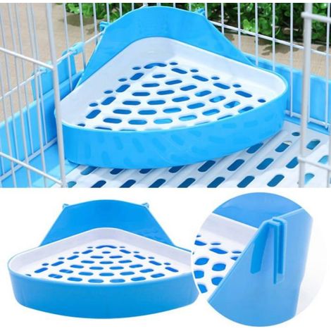 Bac Litière pour Animaux de Compagnie 1 Pièce 245 x 185 x 93 cm Idéal pour Lapins et Hamsters (1/4)